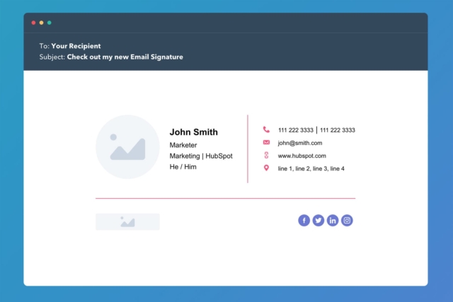 Create a Great Looking Email Signature with Ease